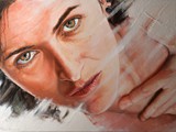 BAGLIORE D'OMBRA - 2015- olio su tela - 70x50cm